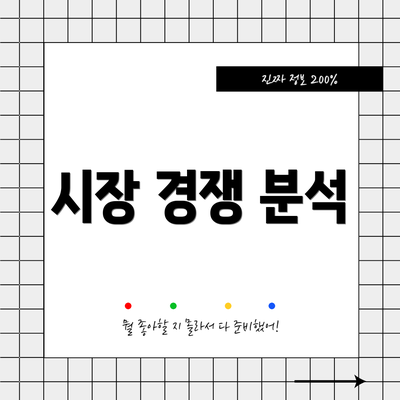 시장 경쟁 분석