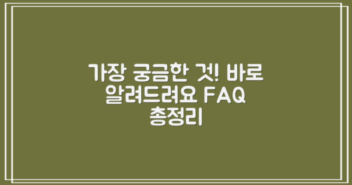 자주 묻는 질문