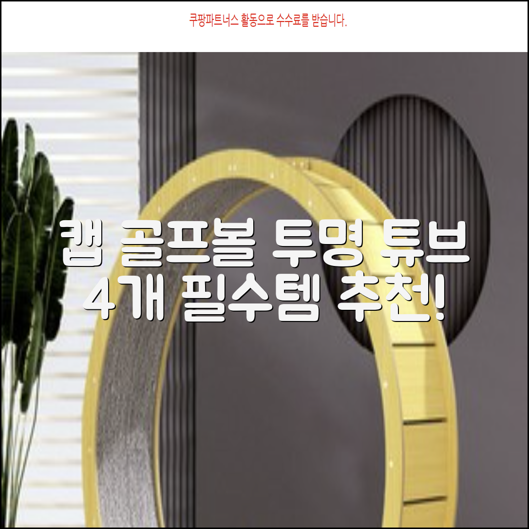 캡 골프 운반 케이스 투명 플라스틱 튜브 휴대용 볼 케이스 골프 정리함이 있는 4Pcs 골프 배럴 투명 튜브, 4개 추천 리뷰